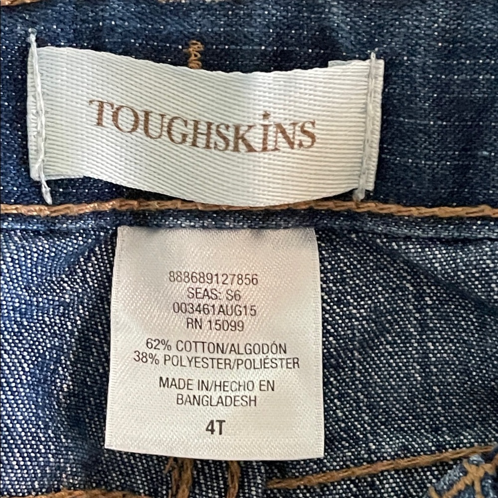 Toughskins Denim Mini Skirt SZ 4T - Picture 3 of 5